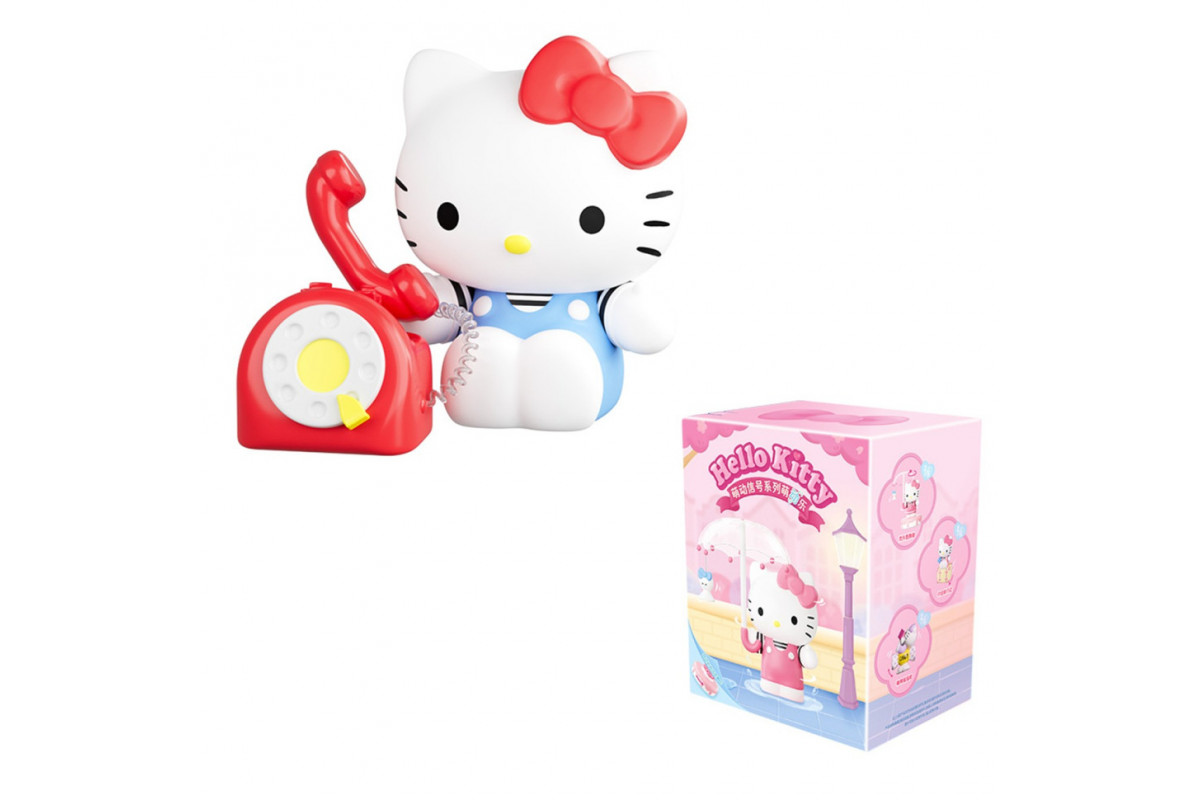 Механічна іграшка-сюрприз "Милий сигнал" Pop Top Hello Kitty 24MDL-002 в асортименті