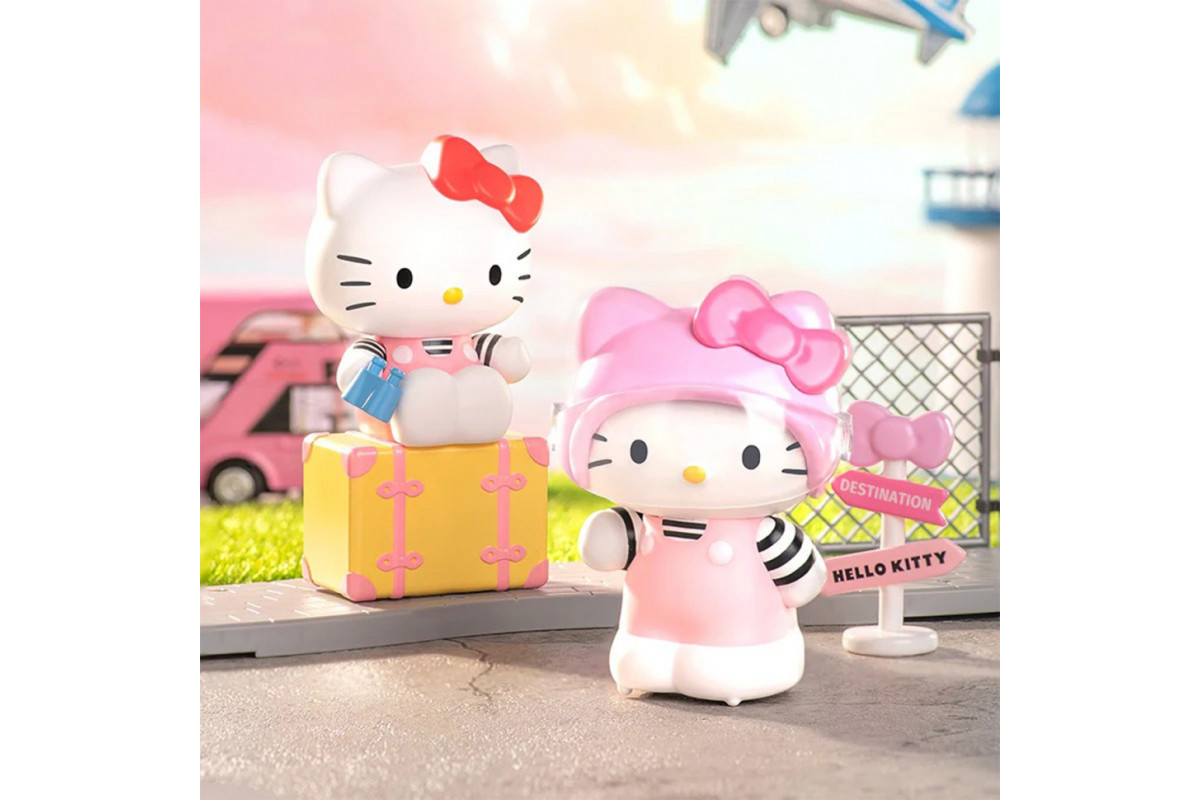 Механічна іграшка-сюрприз "Милий сигнал" Pop Top Hello Kitty 24MDL-002 в асортименті