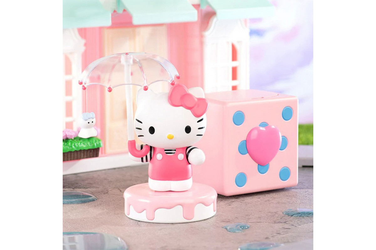 Механічна іграшка-сюрприз "Милий сигнал" Pop Top Hello Kitty 24MDL-002 в асортименті