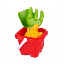 Ігровий набір для гри з піском ТехноК 7075TXK  Червоний