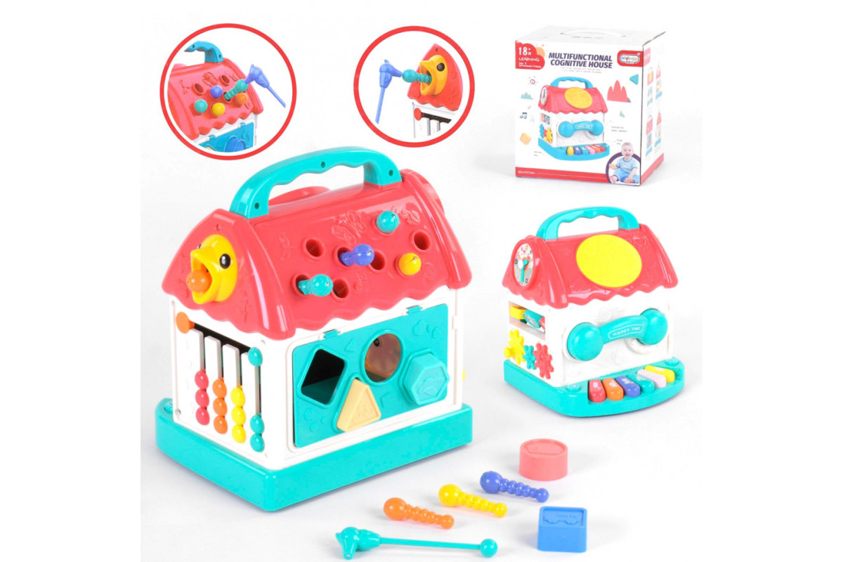 Іграшка музична "Будиночок" Країна Іграшок PL-721-59 озвучена українською мовою