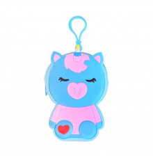 Детский кошелек-брелок «Единорог» C44408, 8 х 11 х 3 см Синий