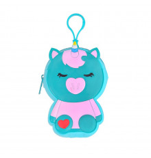 Детский кошелек-брелок «Единорог» C44408, 8 х 11 х 3 см Зеленый