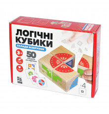 Обучающие логические кубики "Составь узор" Igroteco 900477, 50 заданий на карточках