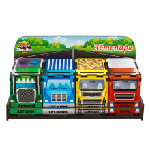 Деревянная настольная игра "Автопарк" Ubumblebees (ПСД082) PSD082 сортер-комодик