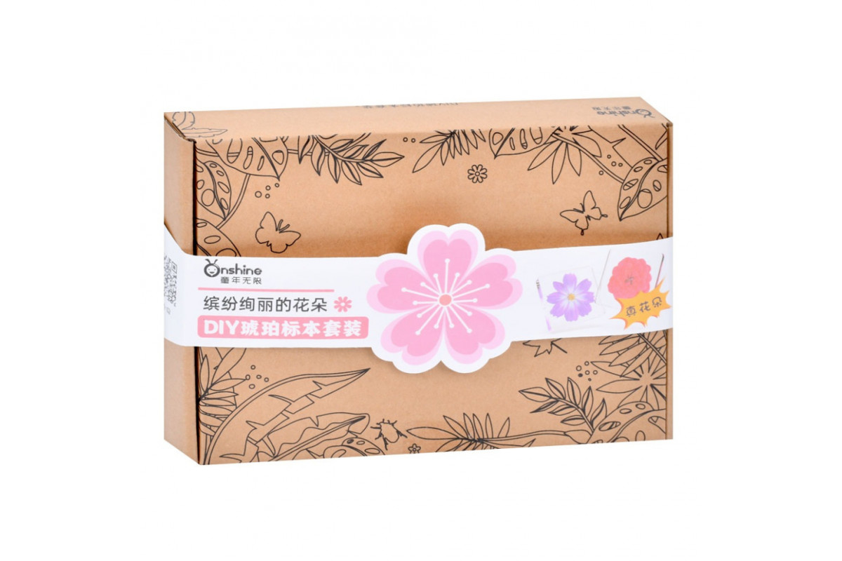 Детский набор для творчества "Cухоцвет" FG231102004M, пинцет, краска, застывающая жидкость