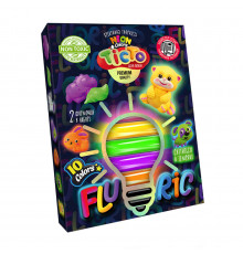 Тесто для лепки "FLUORIC" TMD-FL10-01U-04U 10 цветов Вид 1