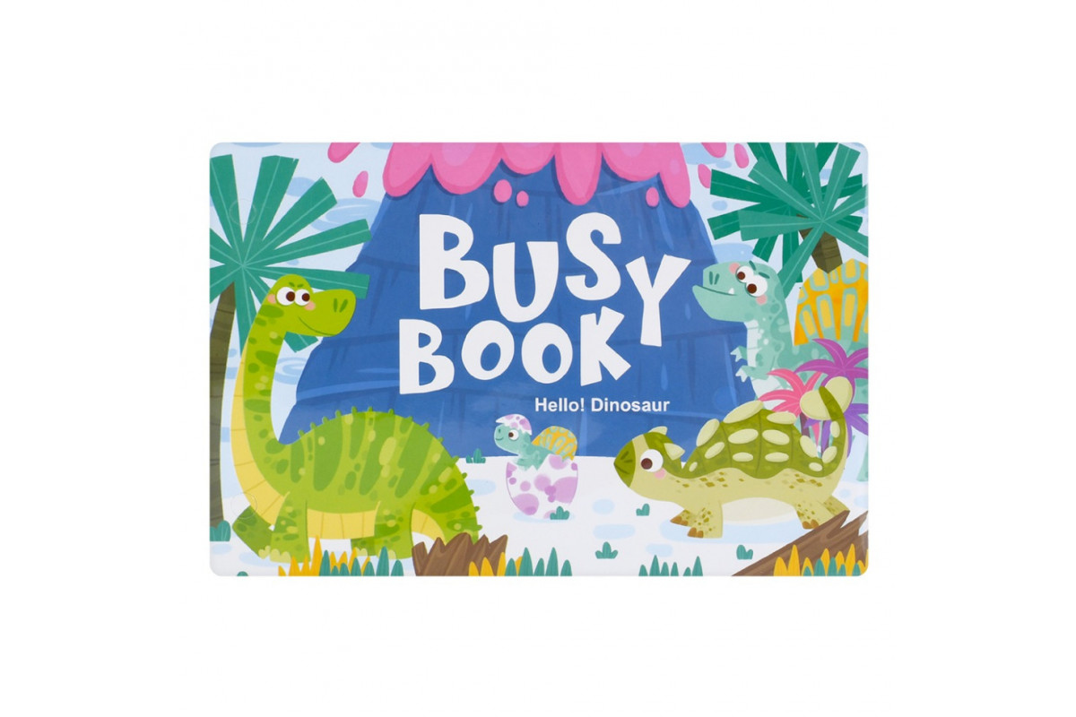 М'яка розвиваюча іграшка-книжечка "Busybook" YB-501-502-503-1