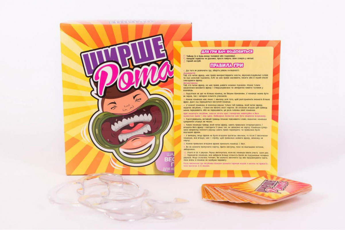 Настольная игра Ширерот 0017FGS на укр. языке