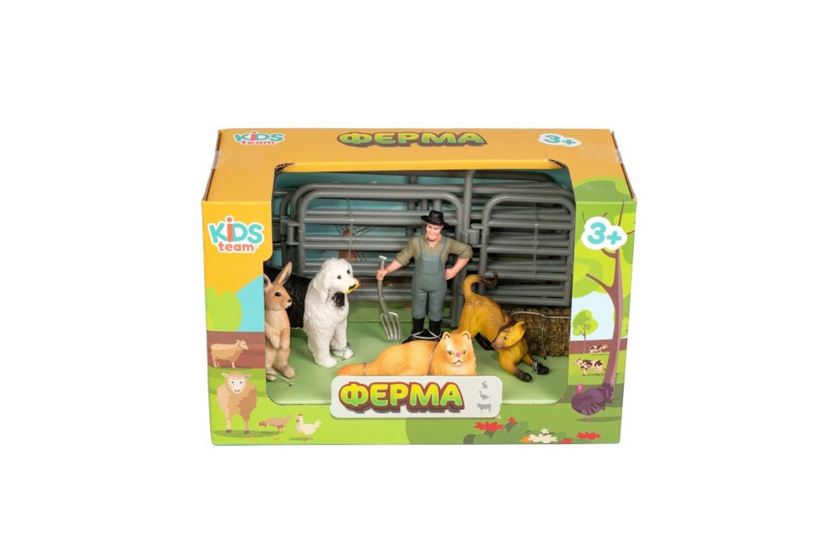 Детский игрушечный набор "Ферма" Q9899-X13_1 кушечки, собака, кролик