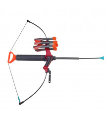 Детский Арбалет 888B со стрелами на присоске Красный