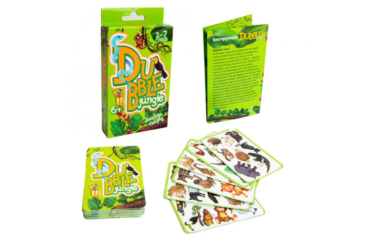 Настольная игра "Dubble jungle" Strateg 30344