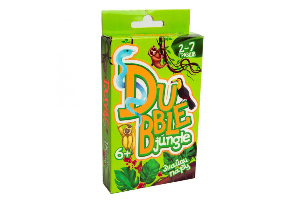 Настольная игра "Dubble jungle" Strateg 30344