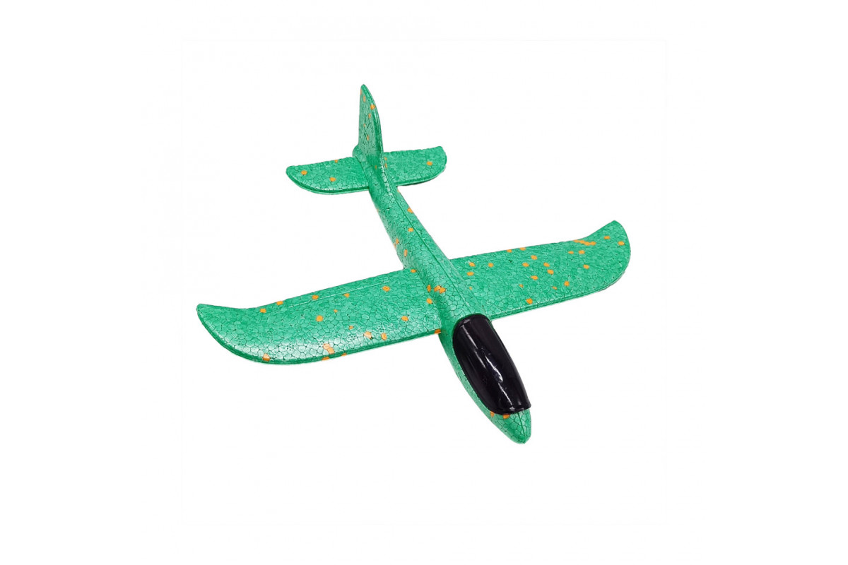 Детский метательный самолёт-планер C28006(Green) длина 24 см