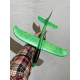 Детский метательный самолёт-планер C28006(Green) длина 24 см