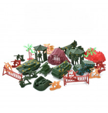 Детский набор солдатиков 2069D-1 военная техника, с транспортом