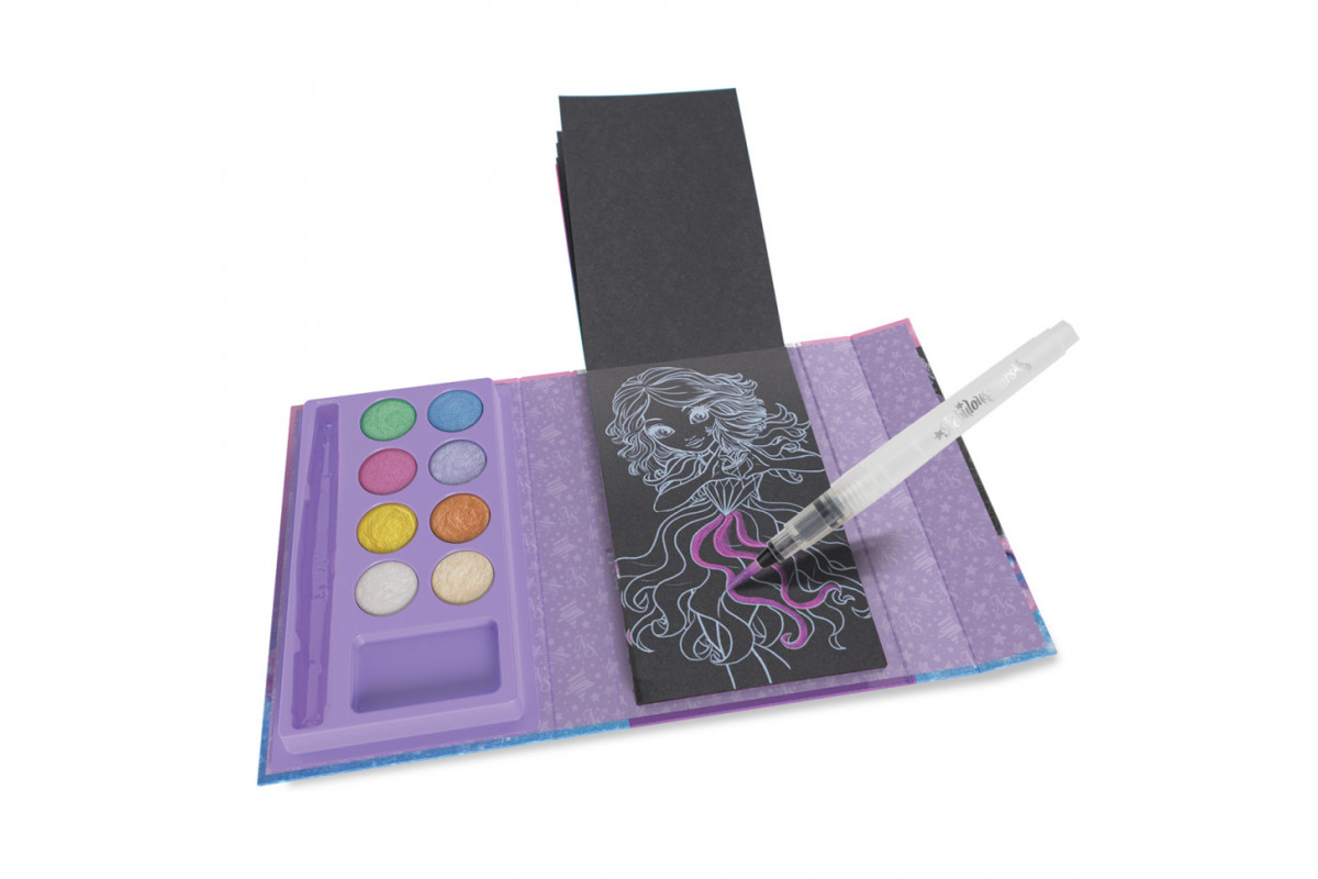 Набор для творчества Раскраска с водой: Возьми в дорогу Nebulous Stars 11423 с кисточкой для воды