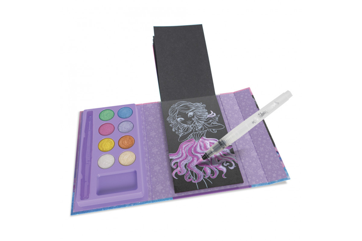 Набор для творчества Раскраска с водой: Возьми в дорогу Nebulous Stars 11423 с кисточкой для воды