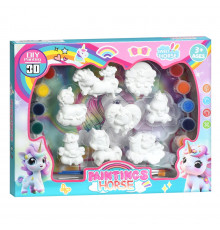 Набір для творчості Конячки MK 5723(Horse) фарби, пензлики