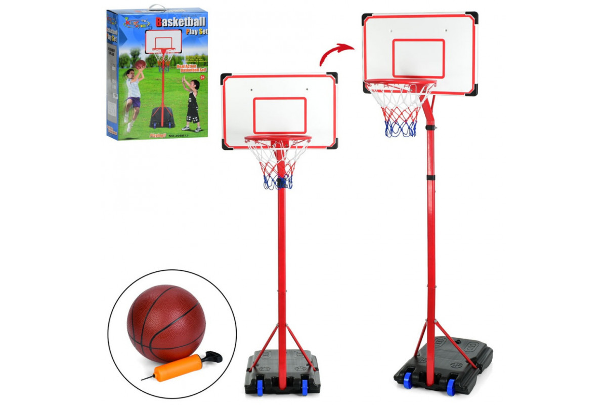 Дитяче баскетбольне кільце MR 1542 розмір 206-257 см