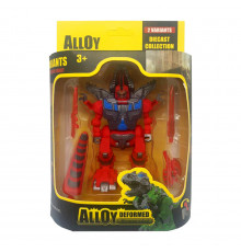 Детский трансформер Bambi 3275 робот+динозавр Красный