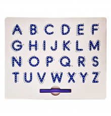 Доска учебная магнитная Английские буквы TSQ-275 со стилусом