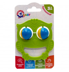 Детская погремушка "Совушка" 9338TXK-4 зеленый