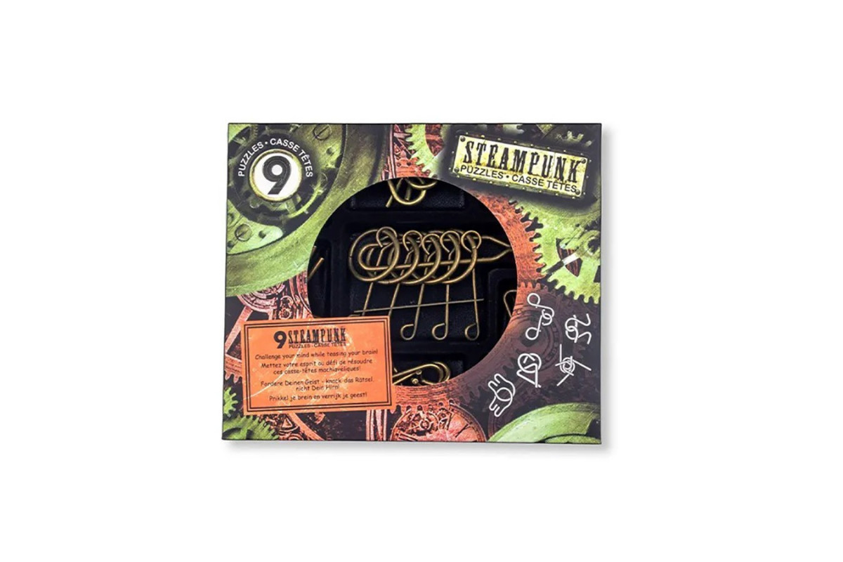 Набор головоломок 9 Steampunk Puzzles | Brown set 473206
