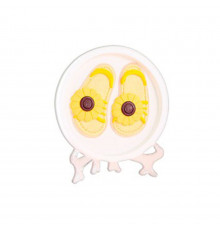 Набір для гіпсової розмальовки "Капці" YG0230-4 з підставкою, 11 см