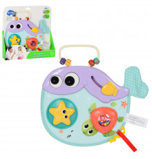 Детская гра "Кит" E268, трещотка, шуршалка, подвижные детали