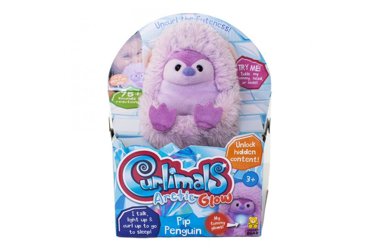 Інтерактивна іграшка Пінгвін Піп Curlimals 3728 серії «Arctic Glow»