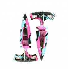 Комплект сувенирных ножей, модель «ТЫЧКОВЫЙ GRUNGE» DAG-Gr