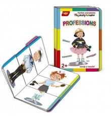 Дитяча розвиваюча книжечка "Переплутаниця Professions" 595036 серія Логіка малюкам