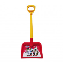 Лопата пластиковая детская А Технок 3398TXK-9-10 с наклейкой Пингвины