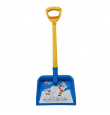 Лопата пластиковая детская А Технок 3398TXK-9-10 с наклейкой Мишки