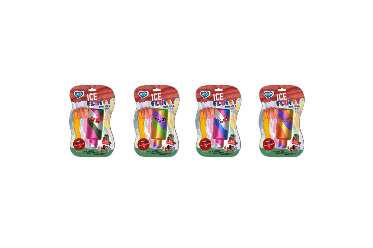 Лізун-антистрес TM Lovin Ice Fluffy ескімо 110 мл 80127