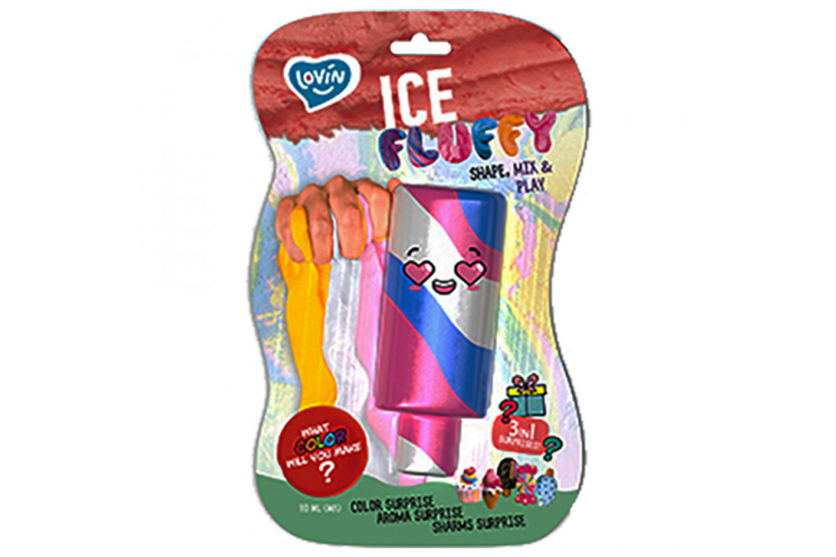 Лізун-антистрес TM Lovin Ice Fluffy ескімо 110 мл 80127