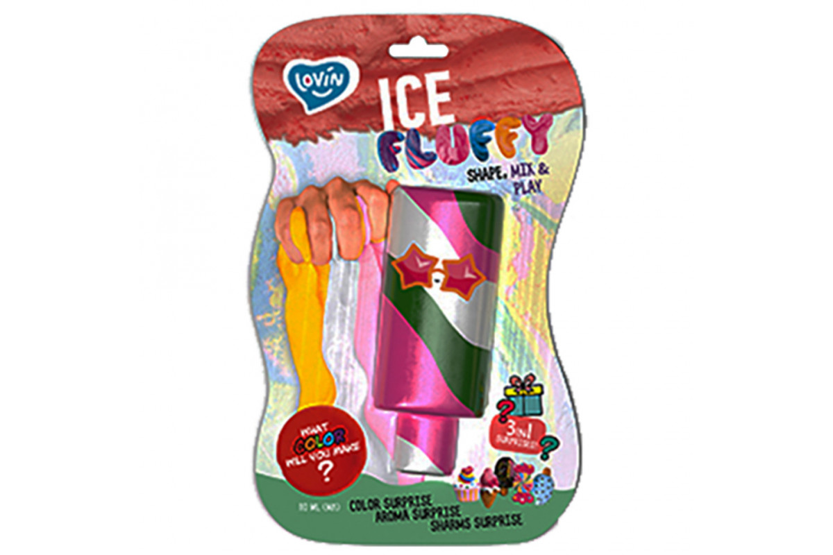 Лізун-антистрес TM Lovin Ice Fluffy ескімо 110 мл 80127