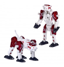 Детский трансформер JUNFA HF9989-3 робот+животное Красный