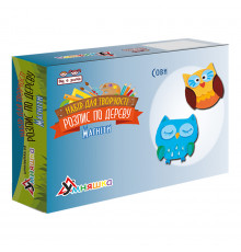 Набор детского творчества Роспись по дереву «Магниты-совы» РД-005