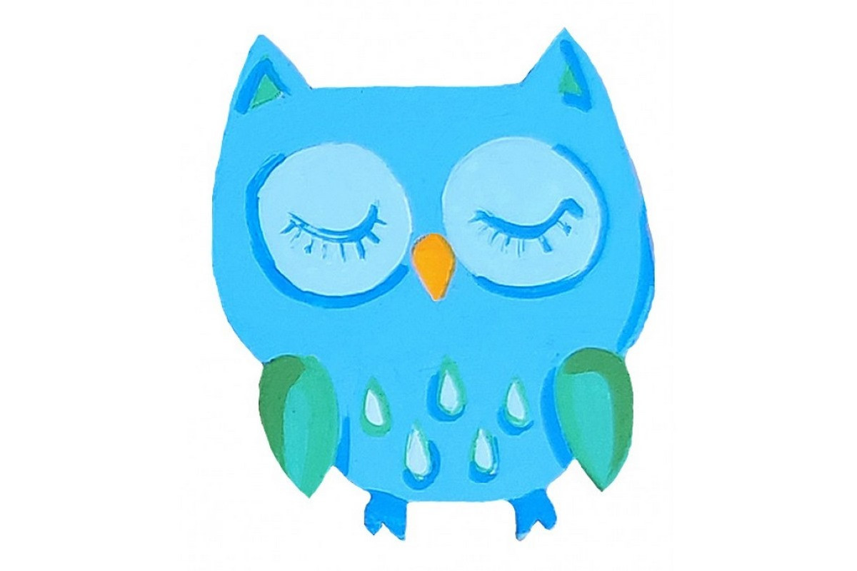 Набір дитячої творчості Розпис по дереву "Магніти-сови" РД-005