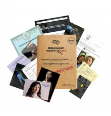 Настільна гра "Нерозкриті справи №3" 0036MG, понад 50 документів слідства