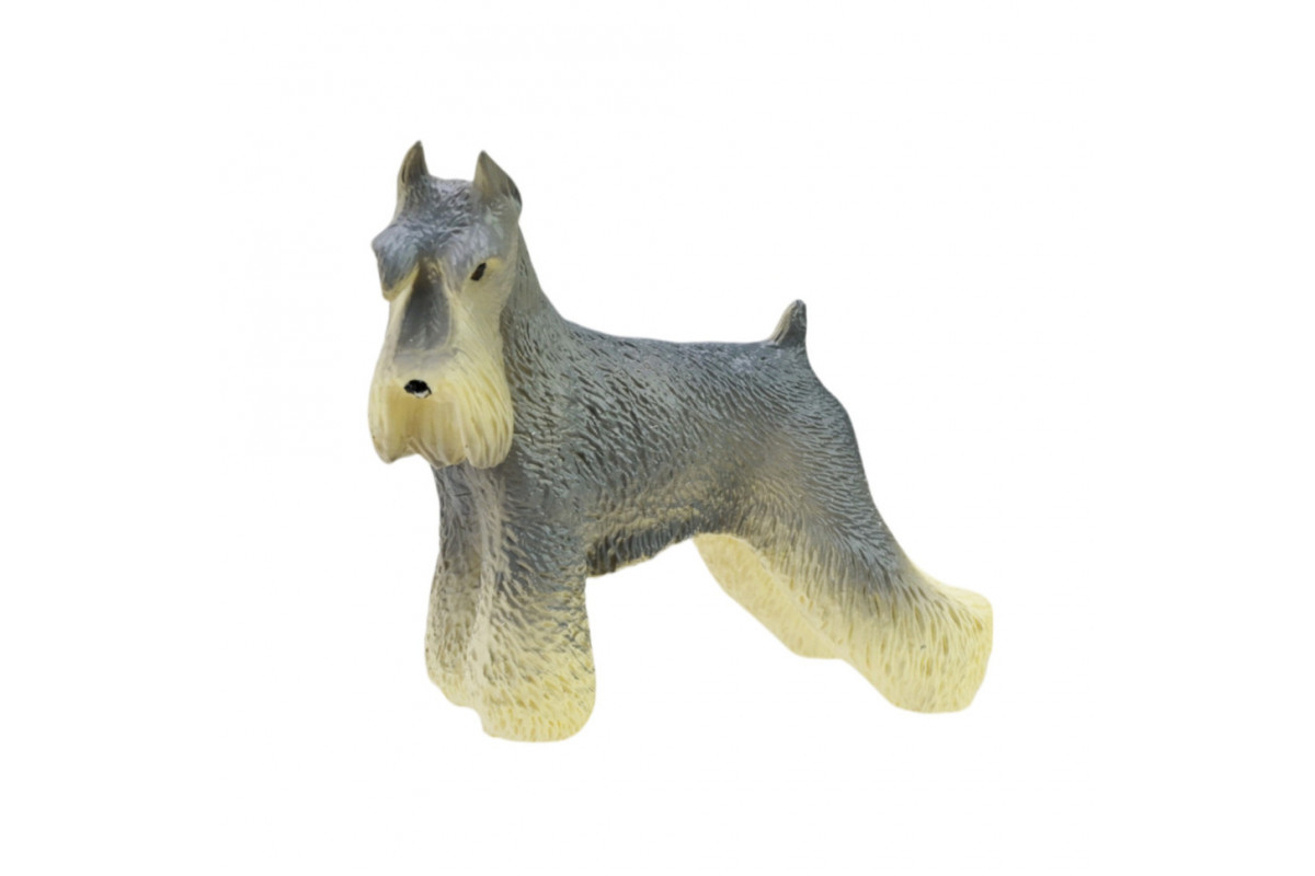 Детская игрушечная фигурка животного "Schnauzer" TBS086-12