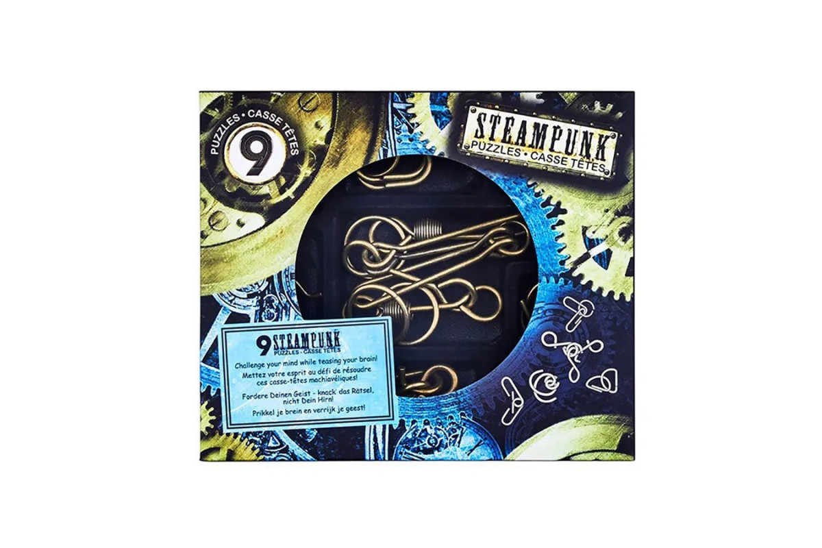 Набор головоломок 9 Steampunk Puzzles | Gray set 473207