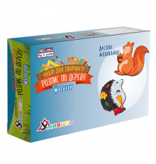 Набор детского творчества Роспись по дереву «Магниты-лесные жители» РД-006