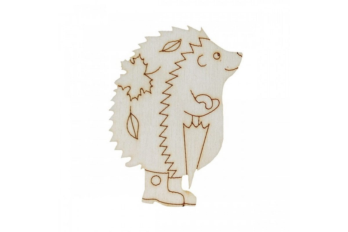 Набор детского творчества Роспись по дереву «Магниты-лесные жители» РД-006