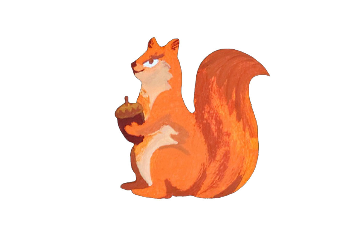 Набор детского творчества Роспись по дереву «Магниты-лесные жители» РД-006