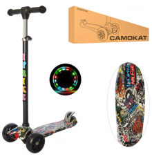 Самокат детский MAXI iTrike JR 3-060-22-WP1 трехколесный