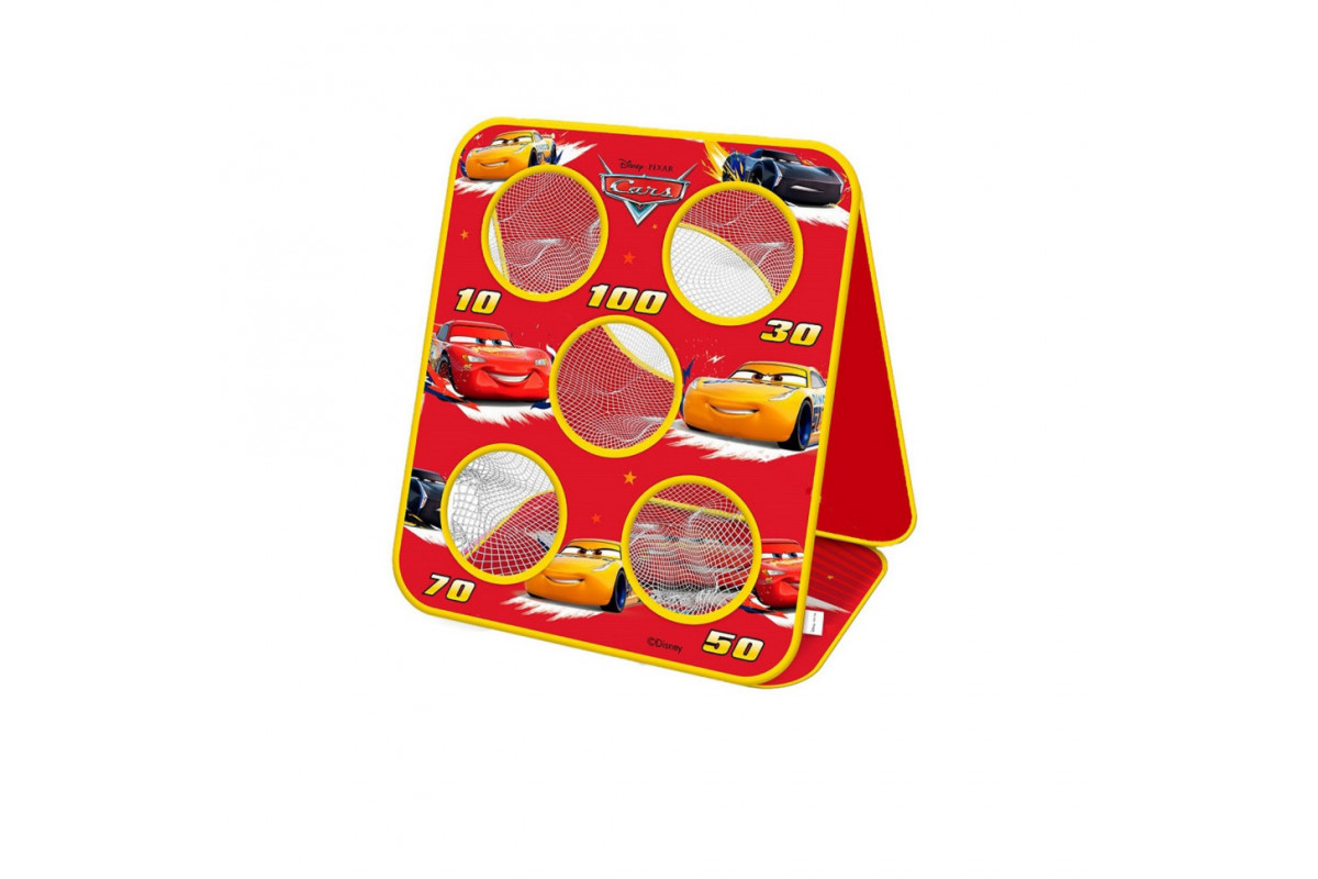 Дитячий ігровий набір мішені "Тачки" Bambi LM1015, 6 мішечків