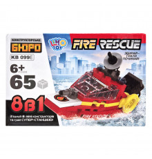 Дитячий конструктор Пожежна служба порятунку Fire Rescue KB 099E 65 деталей